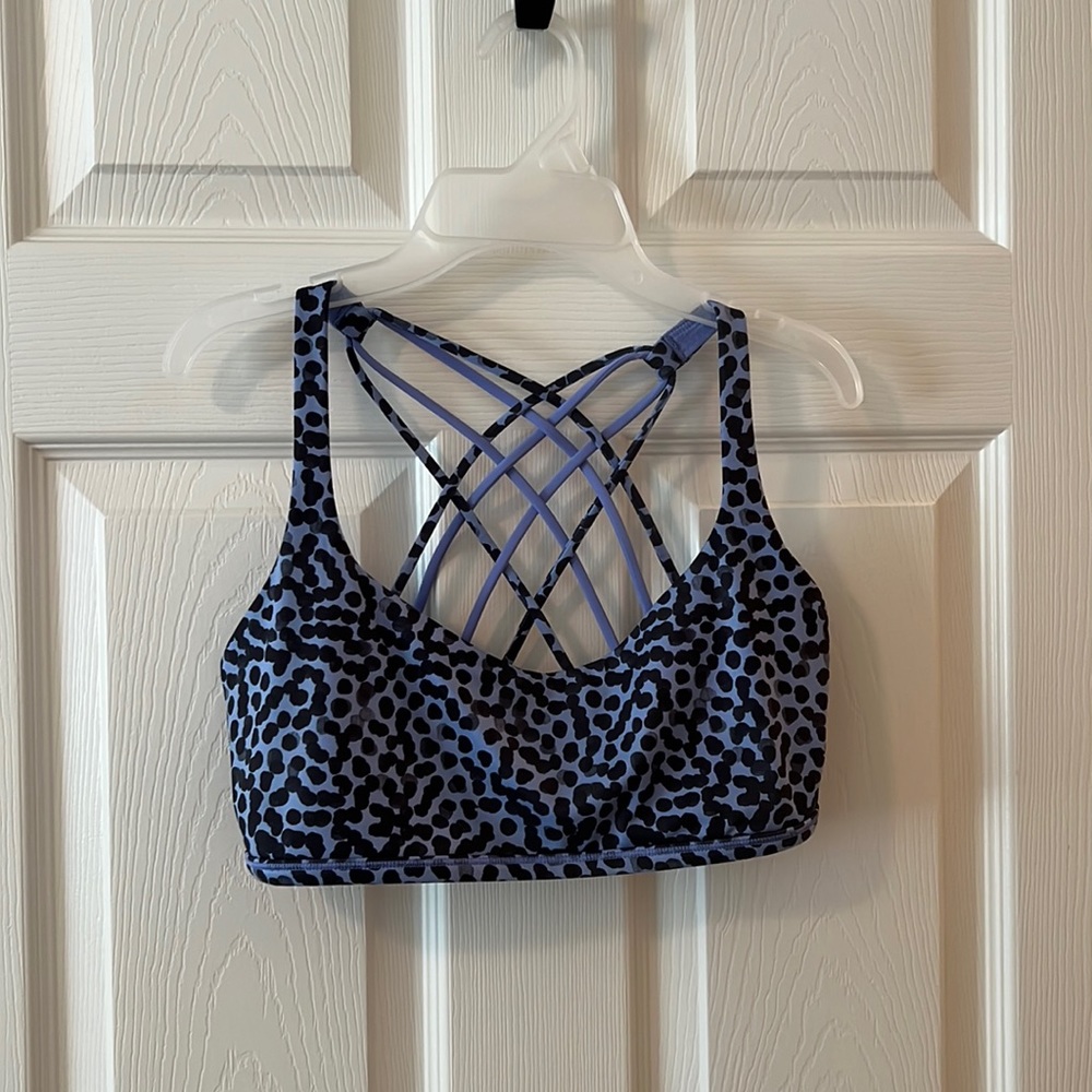 Periwinkle Lululemon Sports Bra